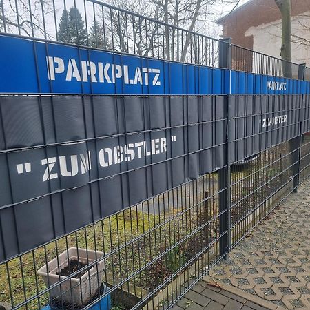 Zum Obstler - Gaststaette Und Pension Gera Exterior foto